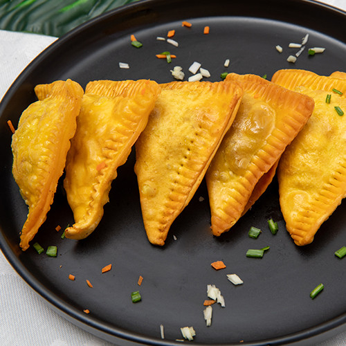 Empanadillas de pollo al curry