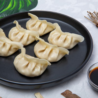 Gyozas de pollo a la plancha