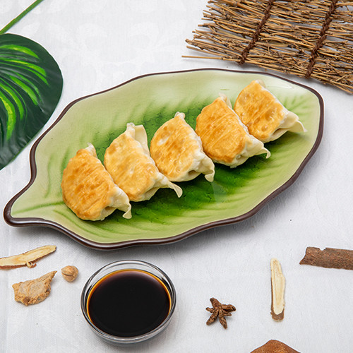 Gyozas de pollo a la plancha